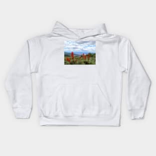 Grand Mesa Flowers Kids Hoodie